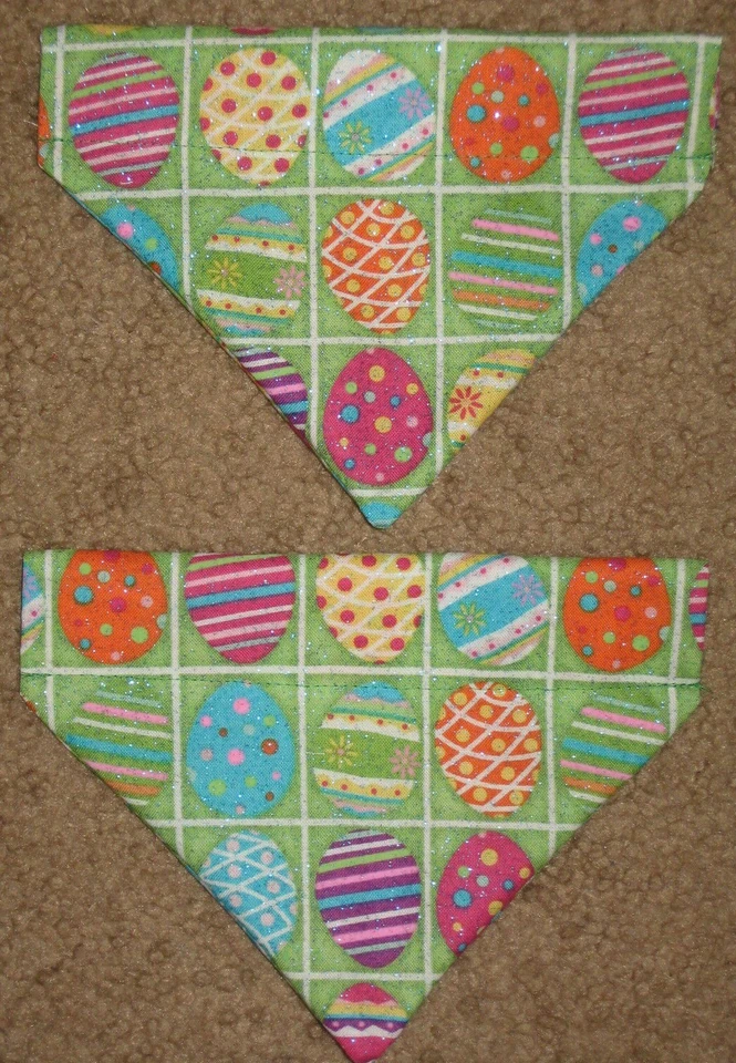 Bandana para perros bloques multicolores huevos de Pascua - 5 tallas XS-XL Foto 1 de 1