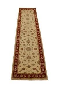 3'1" x 12'1" ft. High Twist Oushak Hand Knotted Traditional Wool Runner Rug - Picture 1 of 7