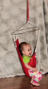 Ajustable Ergonomic Merry Muscles Baby Doorway Jumper Exerciser Activity Bouncer - Picture 1 of 6