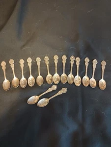 15 American Collectors Guild Heritage Collection 13 Original Colonies Spoons - Picture 1 of 6