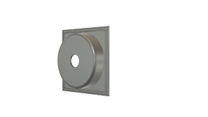 CUSTOM MADE Recessed, Extended, Hole Lens Board for SINAR 140x140