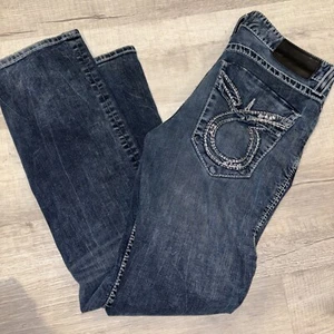 Buckle Men's Big Star Pioneer Reg Boot Cut Embroidered Jeans Size 31R 32x31 0010 - Picture 1 of 8