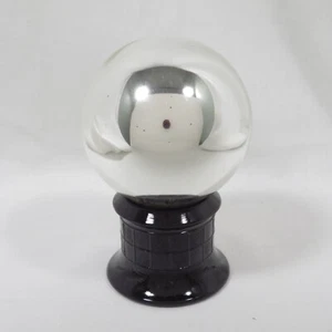 Vintage Charles Zeller Glass Mini Gazing Globe Ball Art Deco - Picture 1 of 10
