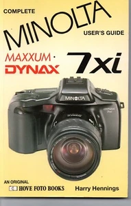 MINOLTA DYNAX 7xi User Guide - Picture 1 of 1