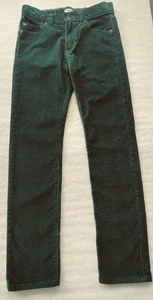 EUC J.Crew Crewcuts Corduroy Pants 10 Green Trousers 27” Waist 25” Inseam - Picture 1 of 5
