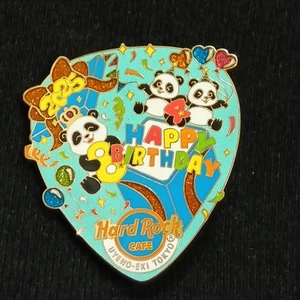 Hard Rock Cafe UYENO-EKI TOKYO 2025 Birthday Pandas Pin (Limitiert 600) - Bild 1 von 1