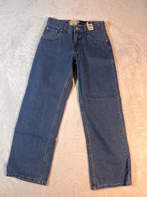 Boys Levi's SilverTab Stay Loose Straight Leg 12 Reg Jeans 26x27 Blue - Image 1 of 4