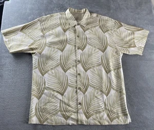 Tommy Bahama Hemd Herren XXL 2XL Hawaii Kurzarm Knopfleiste Seide, Tasche - Bild 1 von 12