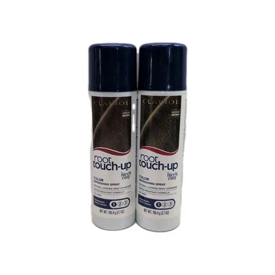 (2) Clairol Root Touch-Up Color Refreshing Spray Dark Brown (3.7oz Each) - Image 1 of 3