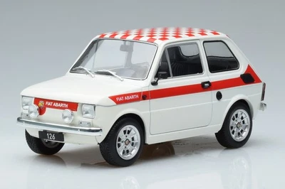 MCG18325 Fiat 126 Abarth White MCG 1/18 - Image 1 of 4