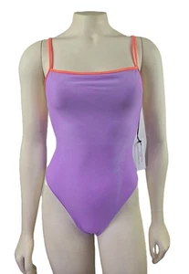 SKIN by SAME los angeles Lavender one-piece swimsuit Size M ~ NEW - Picture 1 of 11