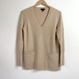 Suéter J.Crew Lana Alpaca Silencioso Lujo Minimalista Cápsula Armario Talla S - Imagen 1 de 8