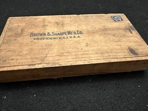 Vintage Brown & Sharpe 65RS Micrometer Caliper w/ Original Box - Picture 1 of 10