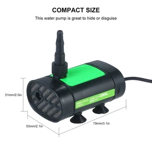 Bomba de agua sumergible sin escobillas de 12 V CC 30 W bomba de agua fuente ultra silenciosa TDW - Imagen 1 de 11