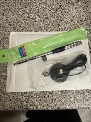 Telescopic CB 27mhz  Antenna SMA Plus MagMount Base Quansheng Radtel Beofeng etc - Image 1 of 4