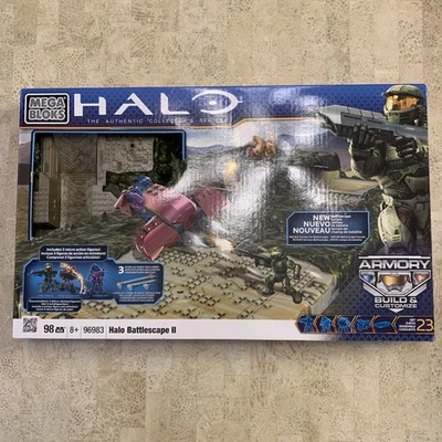 NEW SEALED Halo Mega Bloks Halo Battlescape II 96983 98 Pcs Armory Build - Image 1 of 4