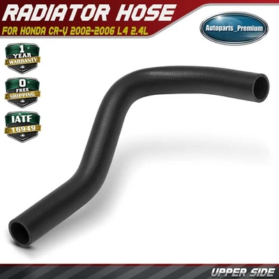 Manguera de refrigerante moldeada por radiador superior para Honda CR-V 2002-2006 L4 2,4 L 19501PNB000 Foto 1 de 4