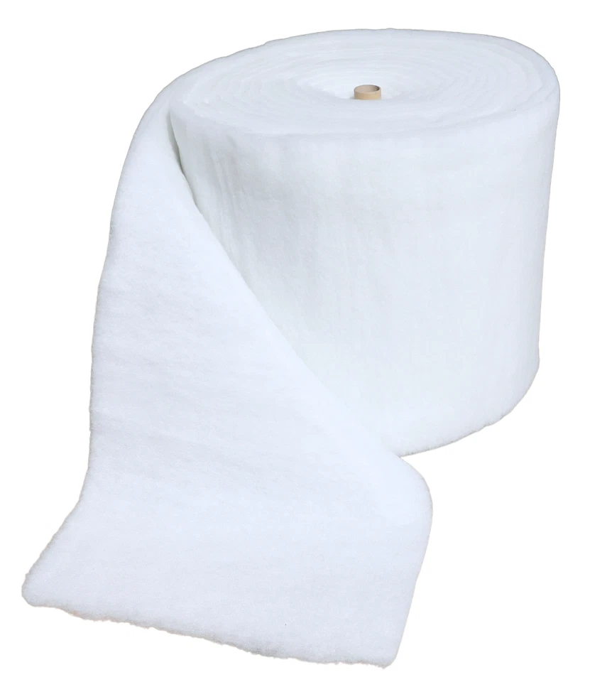 FINEST-FILTERS 2m AQUARIUM TEICH FILTERMEDIEN WOLLE ZAHNSEIDE ROLLE 12-15mm