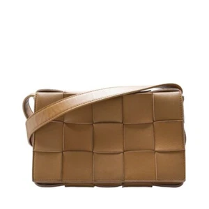 Bottega Veneta Brown Cassette Medium Crossbody Bag - Picture 1 of 17