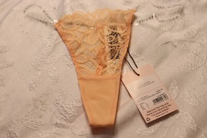 Sexy Women Clear Straps Lace Thong G-string Panties Lingerie Underwear XS NEW - Picture 1 of 8