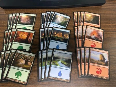 MTG Avacyn Restored Basic Land Playset, 4x Of Each Art (60 Total Cards) - Image 1 of 2