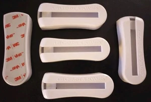 Mini Disappearing ABS Plastic Bracket 3m Mount Use For Gilchrist & Soames 5-PAK - Picture 1 of 10