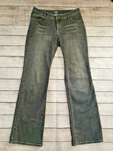 J JILL SZ 4 STRETCH DARK WASH STRAIGHT LEG DENIM JEANS - Picture 1 of 7