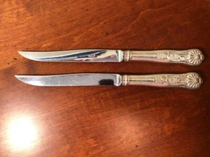 REED BARTON Fairmont Hotel HOTEL WARE 1890 San Francisco STEAK KNIVES - Picture 1 of 1