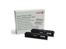 NEW Genuine Xerox Phaser 3020/3025 Dual Printer Black Toner Cartridge 106R03048
