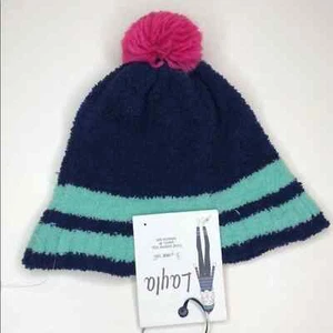 Gorro de felpa a rayas Layla con soplo - Imagen 1 de 5