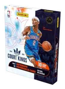2024/25 PANINI COURT KINGS BALONCESTO HOBBY BOX TARJETAS DE REVENTÓN - Imagen 1 de 2