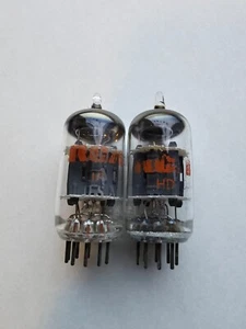 LOT OF 2 - RCA - ECC82 - VACUUM TUBES - TESTED FAST FREE SHIPPING - Picture 1 of 9