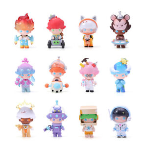 Genuine POPMART Dimoo Space Travel Series Confirmed Blind Box Action Figures
