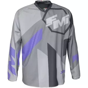 TUTA COMPLETO CROSS ENDURO MAGLIA/PANTALONE FM RACING X PRO GRIGIO - Foto 1 di 6
