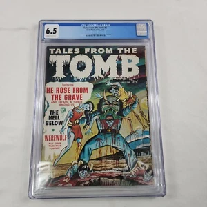 Tales from the Tomb Vol. 1 #6 CGC 6.5 1969 Horror Monster Eating Children Rare - Picture 1 of 11