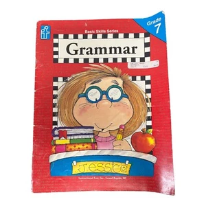 VTG 1994 Instructional Fair Basic Skills Series Grammar Workbook Grade 7 - Picture 1 of 3