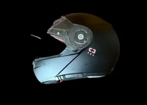 Matt Black Schuberth C3 Pro/DOT W helmet - Picture 1 of 7