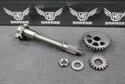 07-22 HONDA CRF150R CRF150RB MOTOR FABRICANTE DE EQUIPAMENTO ORIGINAL VIRABREQUIM BALANCEADOR EIXO DE ENGRENAGEM - Imagem 1 de 4