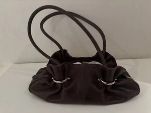 VALENTINO Brinda Designer Handtasche Made in Italy Leder - braun - Bild 1 von 4