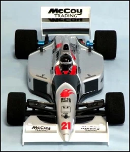 (Chevron FSL035W) Tamiya F103 F104W - Lola L90 F1 Clear Body + White Wings/Japan - Picture 1 of 4