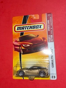 Corvette ZR1 2008 Matchbox listo para autos deportivos de acción ¡envío gratuito! - Imagen 1 de 3