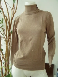 * Schöner hellbrauner Rollkragen Pullover C&A Gr. M - Damen * - Bild 1 von 1