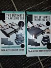 G FORCE The Ultimate Traveling Set 6-Pc Packing Set Weekender Luggage in Gray/bl