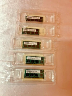 LOT OF 5 2GB Axiom PC3-8500 SODIMM (DDR3-1066) laptop RAM 25664S11D31089 - Image 1 of 2