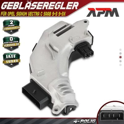 Gebläseregler Vorwiderstand Steuergerät für Opel Signum Vectra C Saab 9-3 9-3X - Bild 1 von 4