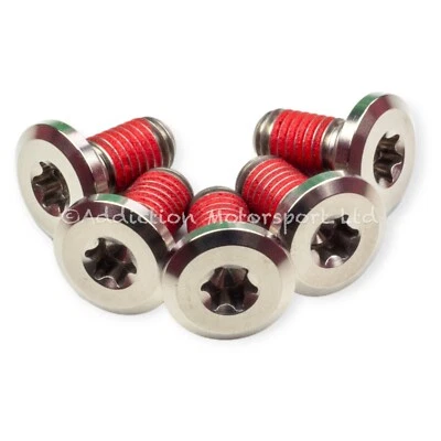 5x Tornillos de rotor de disco trasero de titanio para BMW F650 GS, F800 GS 2006-18 Foto 1 de 4