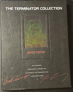 Vintage THE TERMINATOR COLLECTION Limited Edition 3-VHS w/ Collector's Book 1992 - Picture 1 of 1