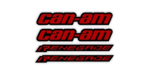 Stickers Aufkleber Can-Am Renegade - RMX Graphics Decals Designs - Bild 1 von 3