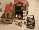 Lot Of Calico Critter With Folding House