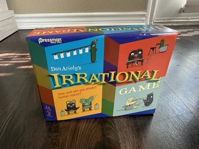 Dan Ariely's Irrational Game - Pressman - 2016 - Card Game - complete - Image 1 of 3